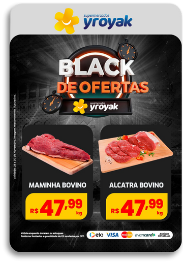 Supermercados Yroyak- Black