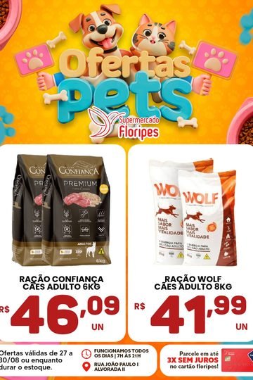 Floripes- Ofertas Pets