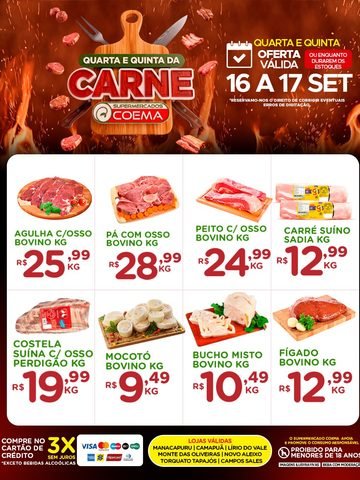 Coema- Quarta e Quinta da Carne