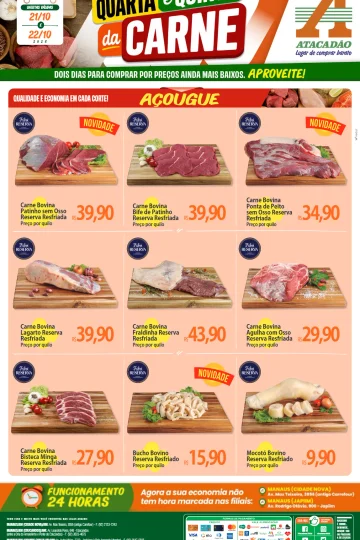 Atacadão- Carnes e Hortifruti